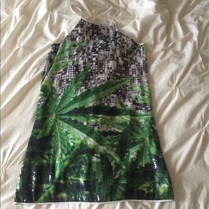 Clover Canyon Shift sequence dress